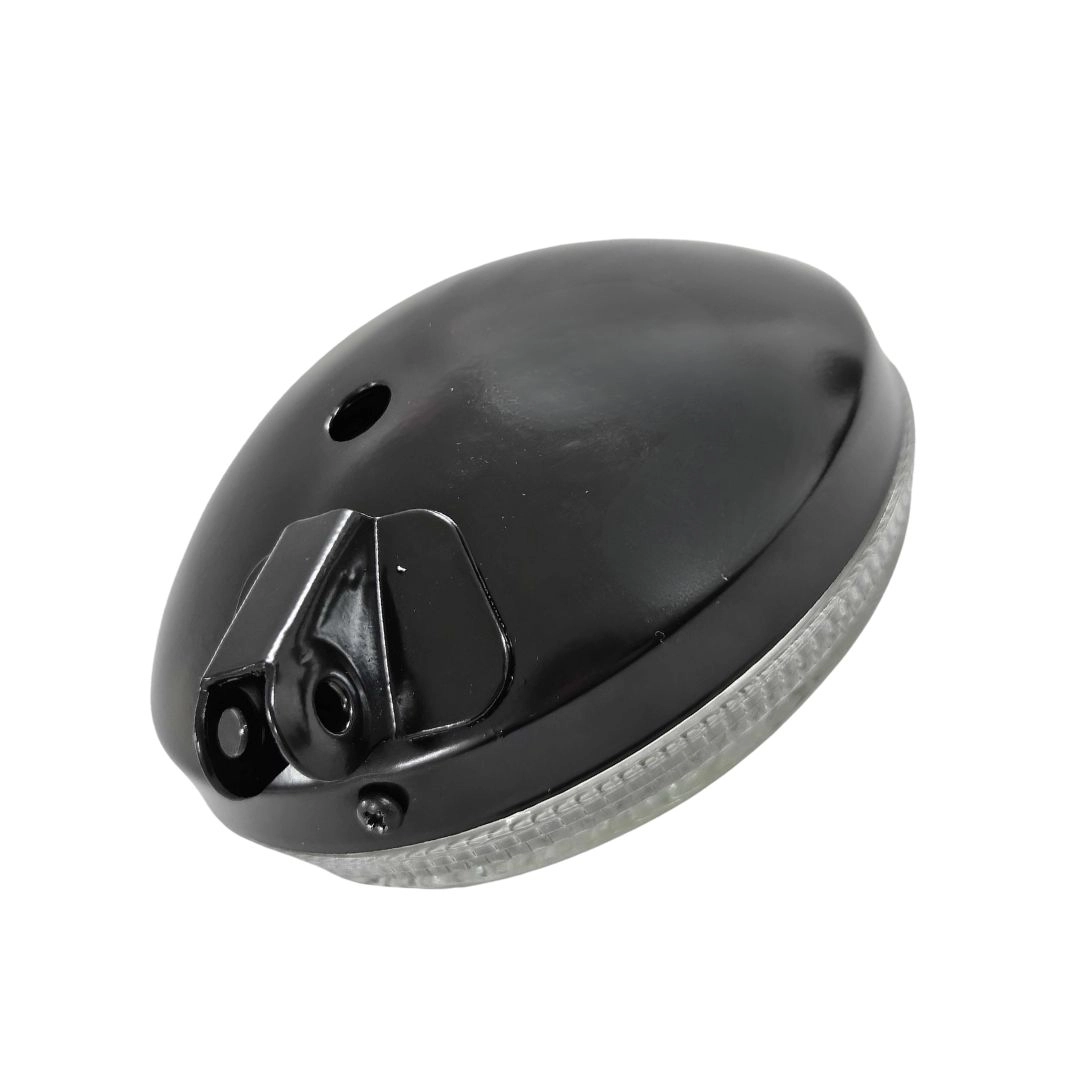 Par Farol Auxiliar Universal Redondo 142mm Lente Vidro H3