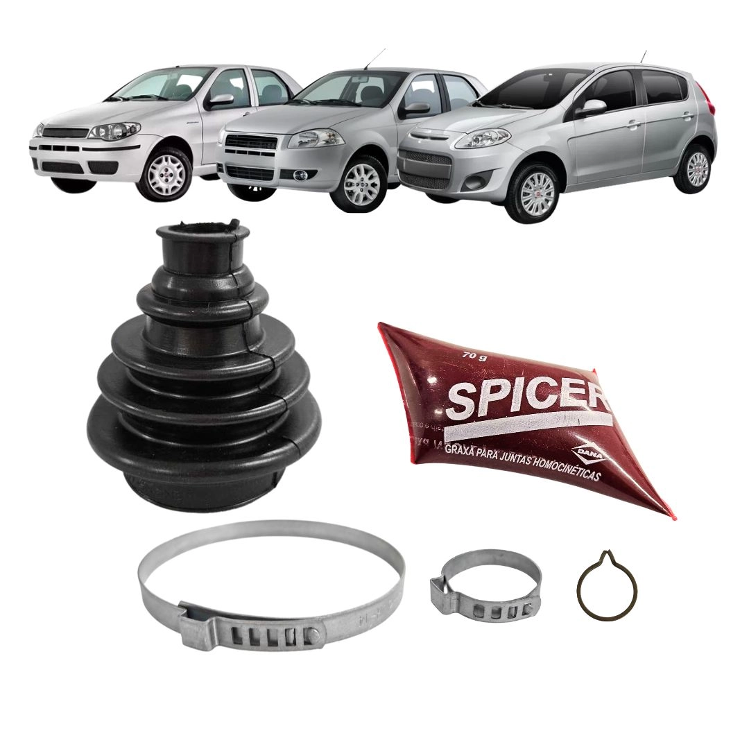 Kit Reparo Coifa Homocinetica Para Palio Fire 11 a 17 Roda Kit Reparo Coifa Homocinetica Para Palio Fire 11 a 17 Roda