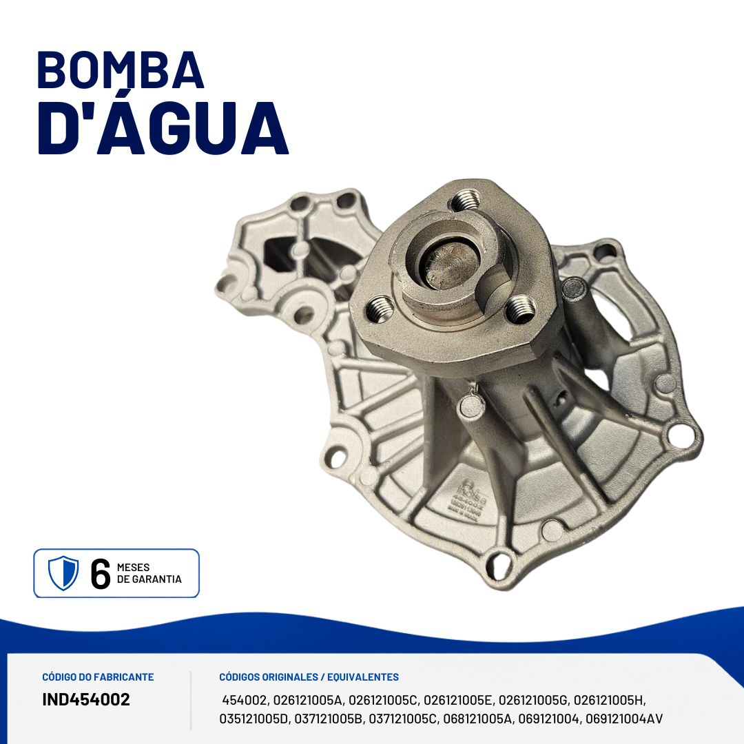 Bomba De Água Para Gol 1.6 1.8 2.0 Parati 1.6 Saveiro 1.6 1.8 2.0 G2 G3 G4 Escort 1.8 Belina Del Rey Verona Royalle Golf