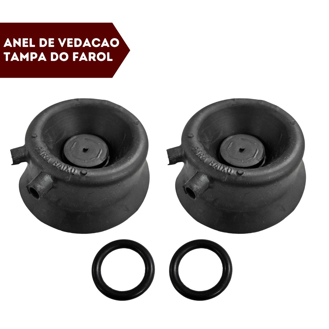 Par Farol Para Santana Quantum 1985 a 1990 Vidro LD LE