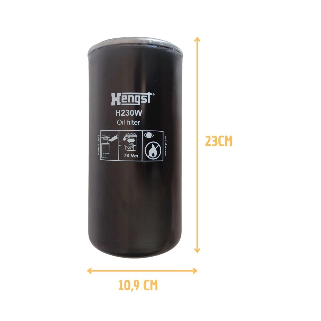 Filtro Óleo Para Iveco Stralis Euro Cargo Mover Star Tech