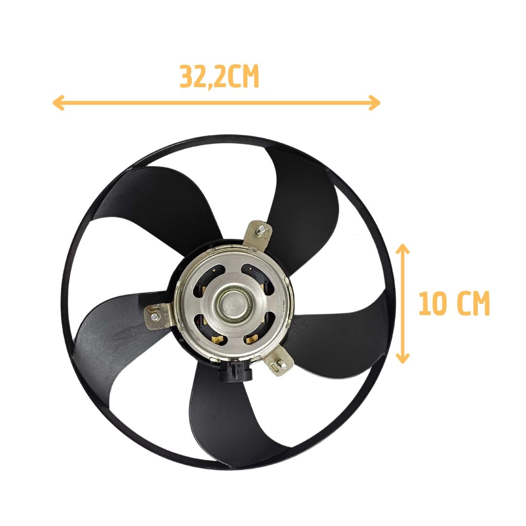 Ventoinha Radiador Para Celta Prisma 1.0 1.4 2006 a 2008 Ventoinha Radiador Para Celta Prisma 1.0 1.4 2006 a 2008