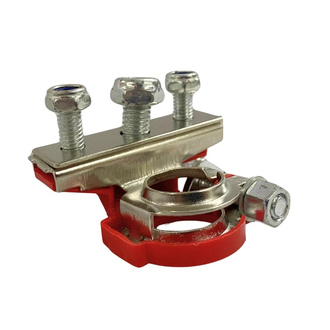 Par Terminal Bateria Universal Reforçado 3 Vias Polarizado