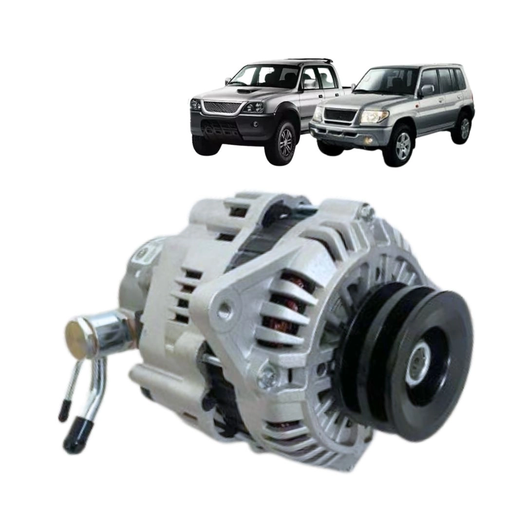 Alternador de Energia Com Bomba de Vácuo Traseira 12V 105A Polia Dupla 2 Canais Mitsubishi L200 Pajero Sport Hyundai HR 
