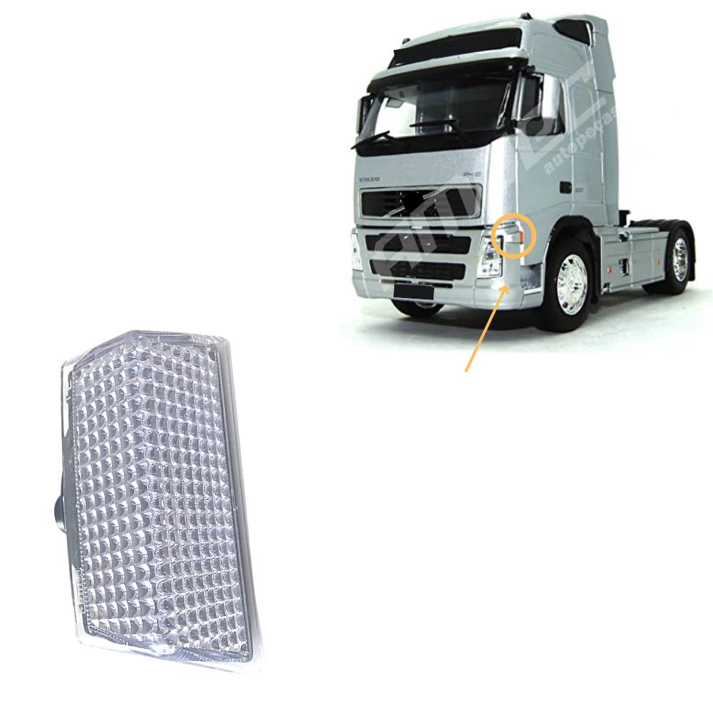 Lanterna Pisca Seta ParaVolvo FH FM 2004 Cristal LE Lanterna Pisca Seta ParaVolvo FH FM 2004 Cristal LE
