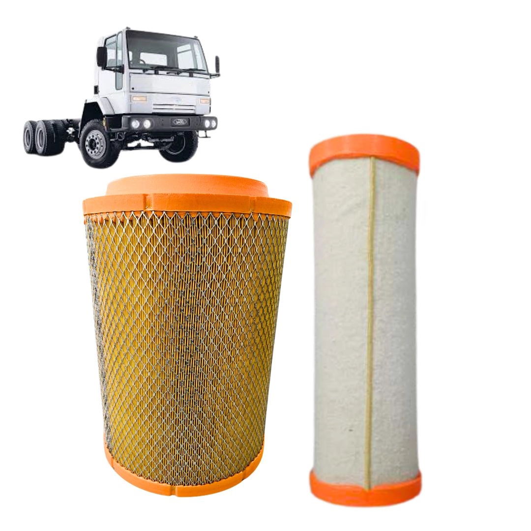 Kit Filtro Ar Motor Para Ford Cargo 1422 1617 1622 2422 3224