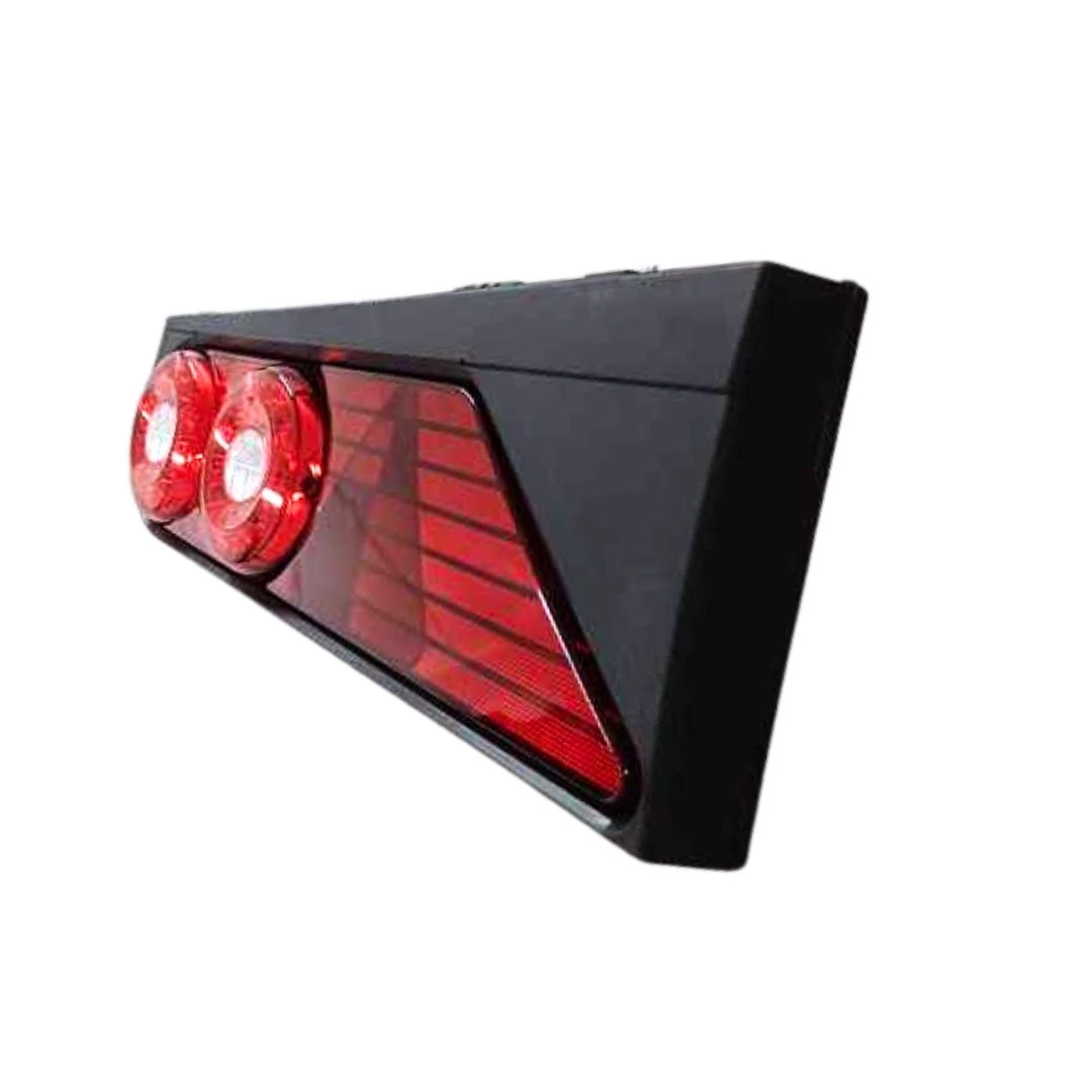 Lanterna Traseira LED Bivolt Universal Para Caminhão Carreta Randon Implemento Após 13 Lado Esquerdo