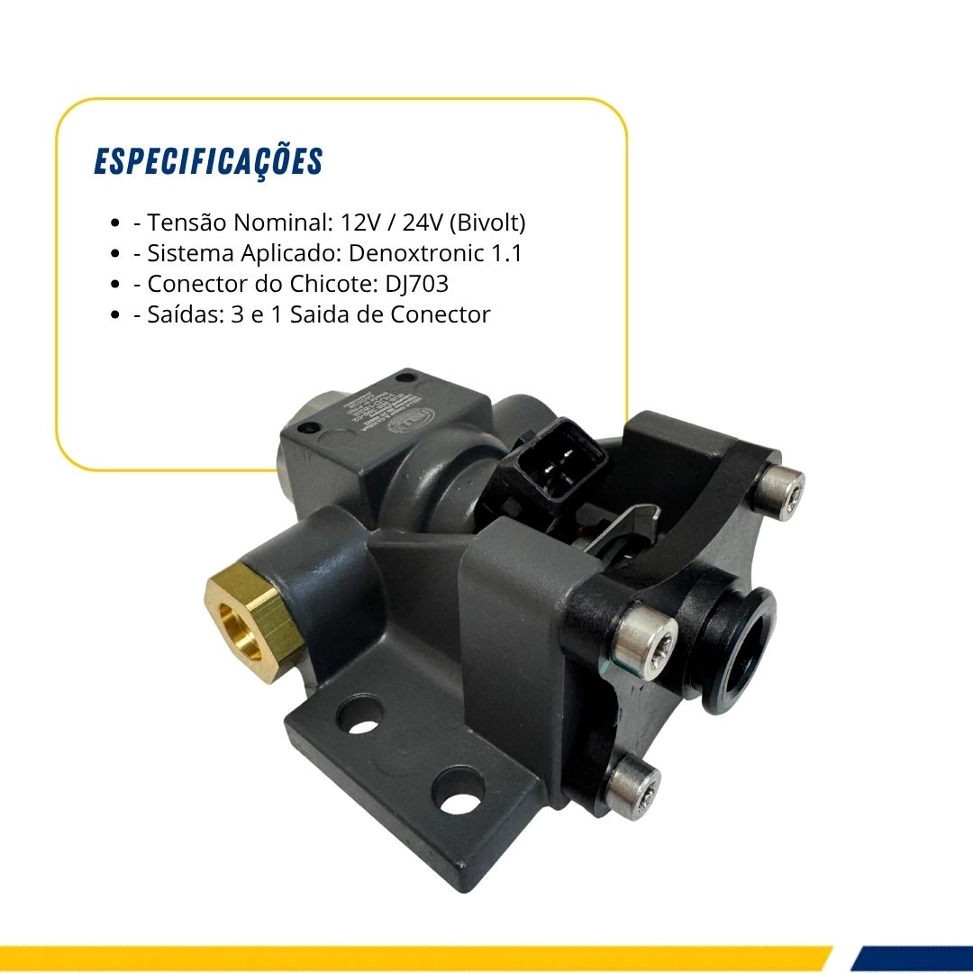 Valvula Unidade Dosadora Arla 32 psi Para Caminhão Daf TGX XL XLX 2011 a 2017 Hella 1674661