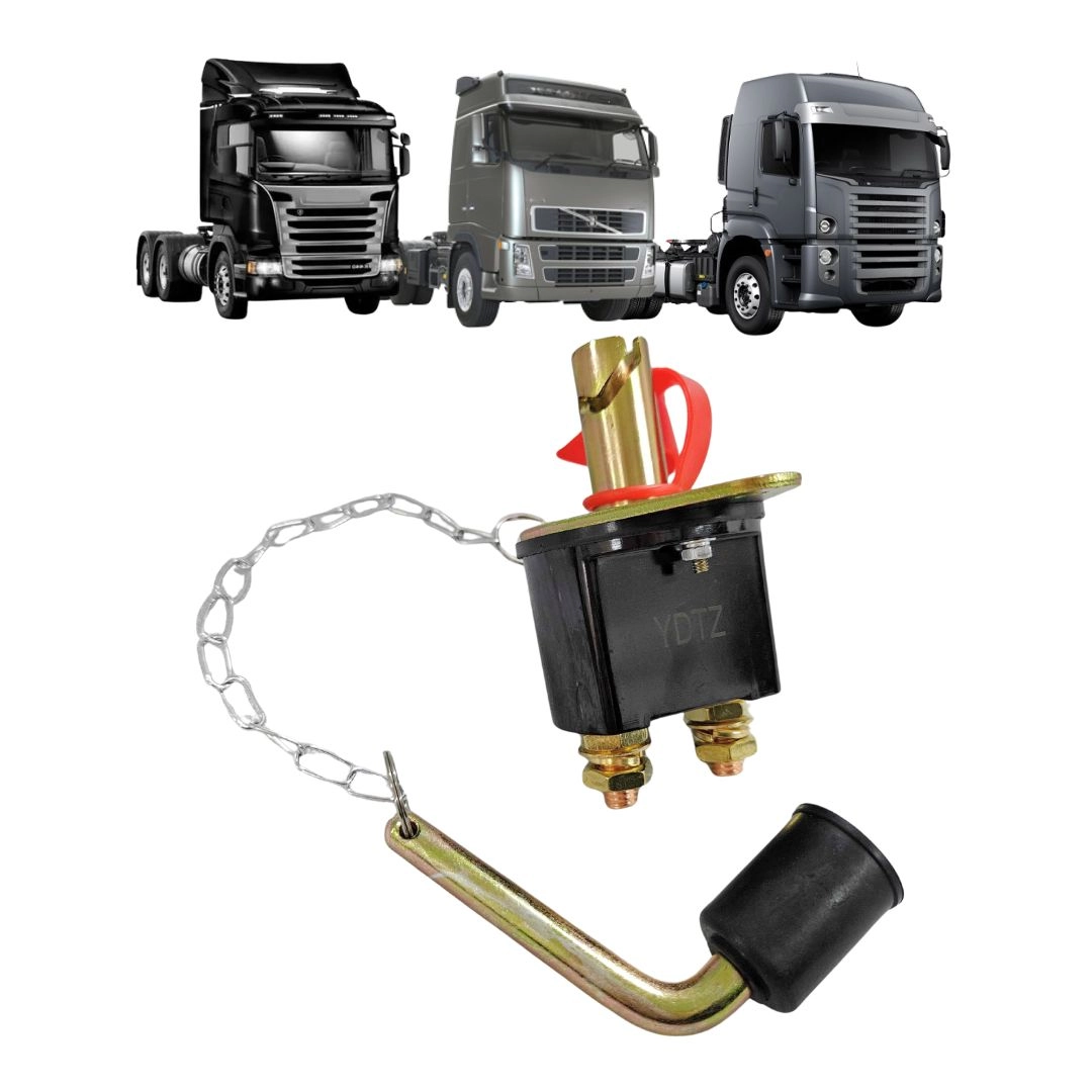 Chave Geral Da Bateria Compatível Para Scania Volvo VW
