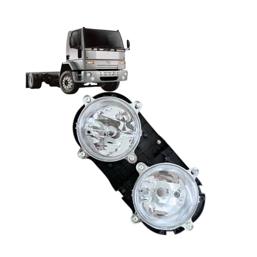 Farol Diagonal Dianteiro Duplo Para Caminhão Ford Cargo 2000 a 2006 Lado Esquerdo Nino F161 Farol Diagonal Dianteiro Duplo Para Caminhão Ford Cargo 2000 a 2006 Lado Esquerdo Nino F161