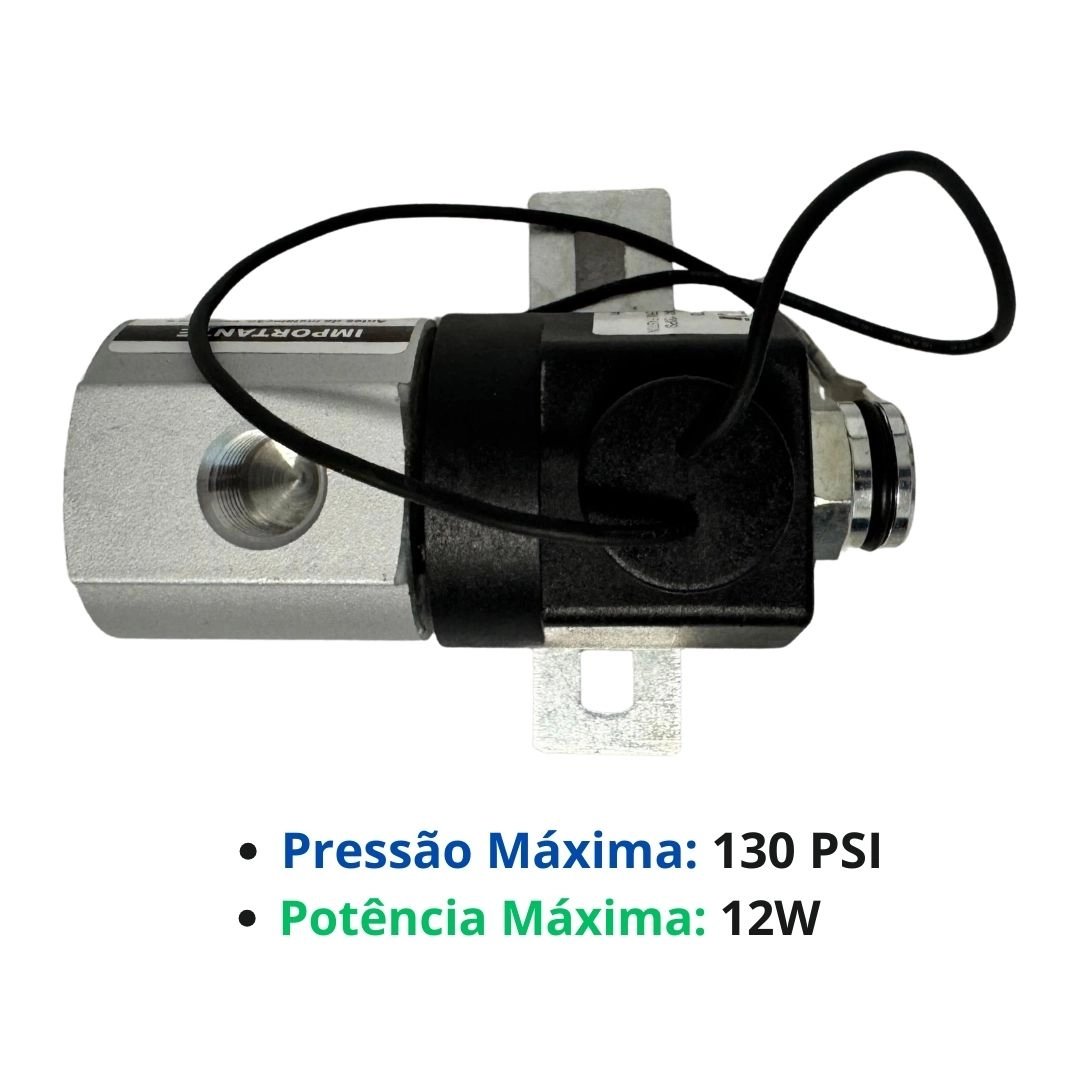 Válvula Solenoide Freio Motor Buzina 24v 12W Para Scania LB110 S101 L111 LK111 LK140 DNI 301484 Válvula Solenoide Freio Motor Buzina 24v 12W Para Scania LB110 S101 L111 LK111 LK140 DNI 301484