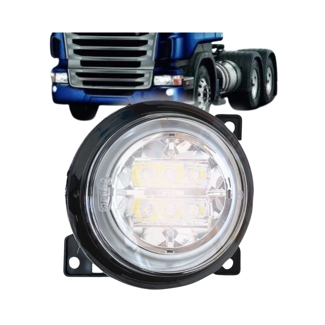 Farol Auxiliar Milha Externo LED ParaScania S5 PGR LE