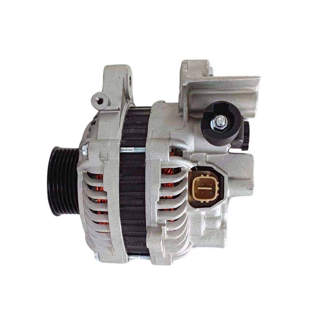 Alternador de Energia Elétrica 12V 90A Polia Rígida 7 Canais Projeto Mitsubishi Honda Civic 1.8 LX LXL EXS New Civic CRV