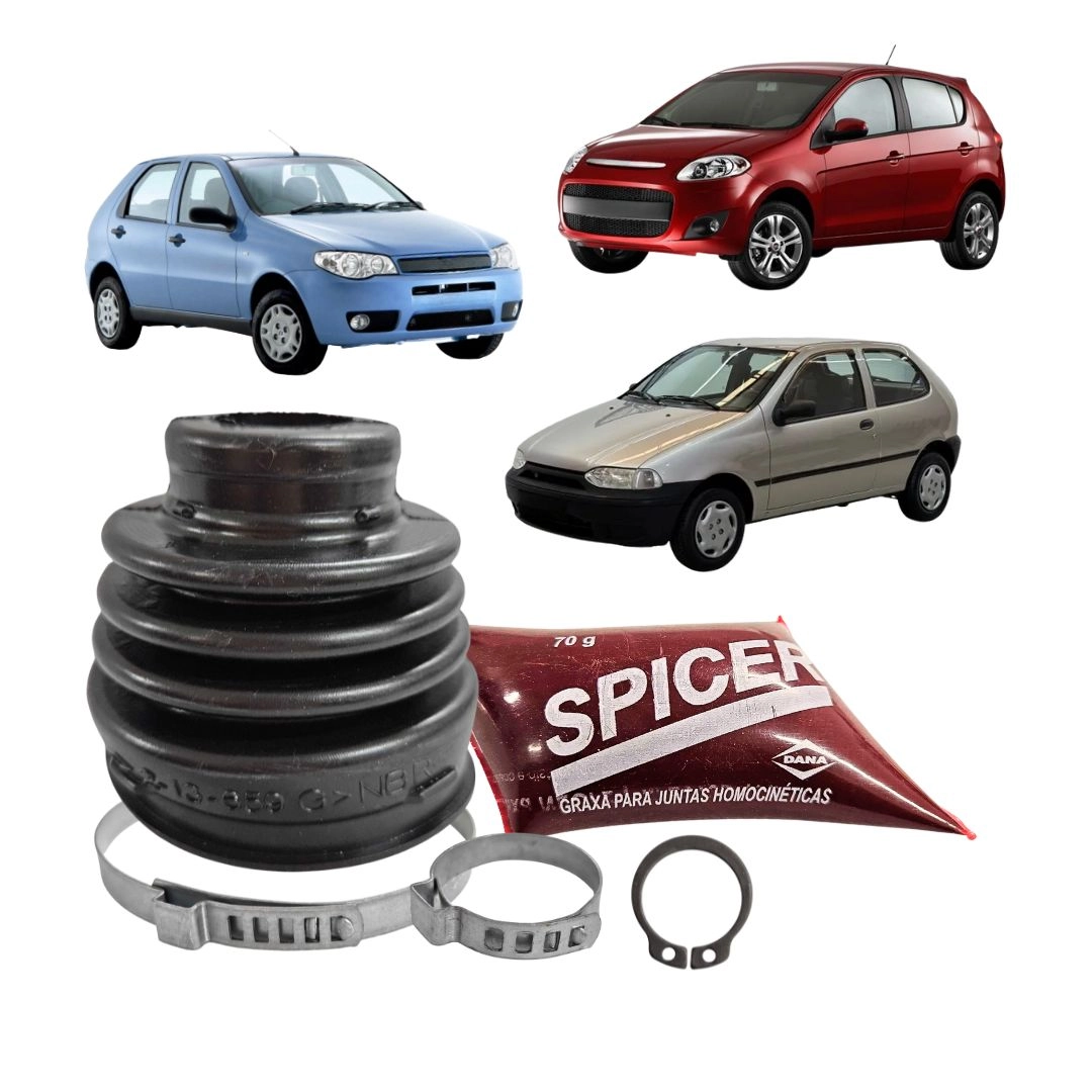 Kit Reparo Coifa Homocinetica Para Palio 1996 a 2015 Cambio Kit Reparo Coifa Homocinetica Para Palio 1996 a 2015 Cambio