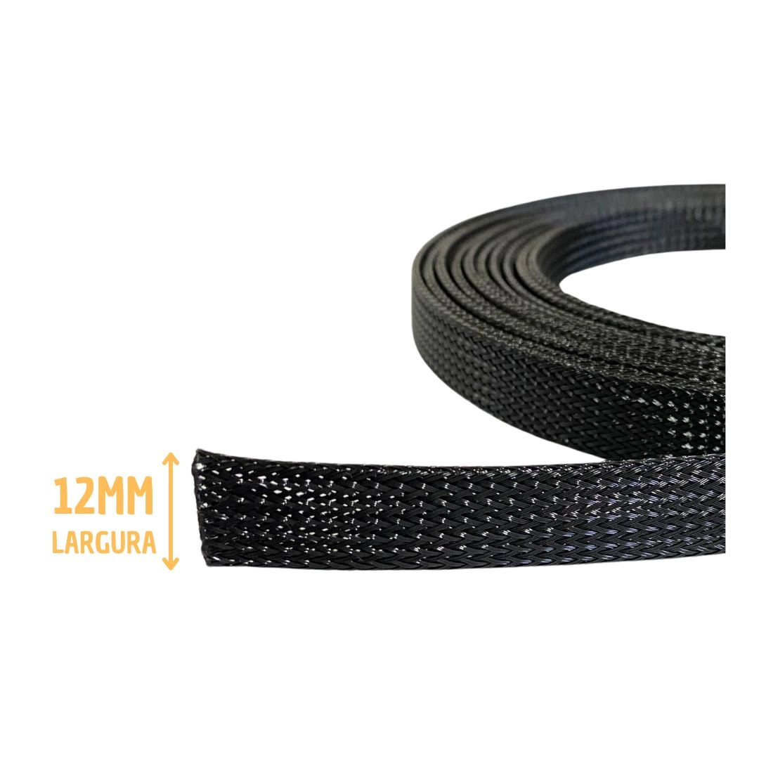 Malha Nautica Expansiva 12mm 5 metros Anti Chama DNI 5055 Malha Nautica Expansiva 12mm 5 metros Anti Chama DNI 5055