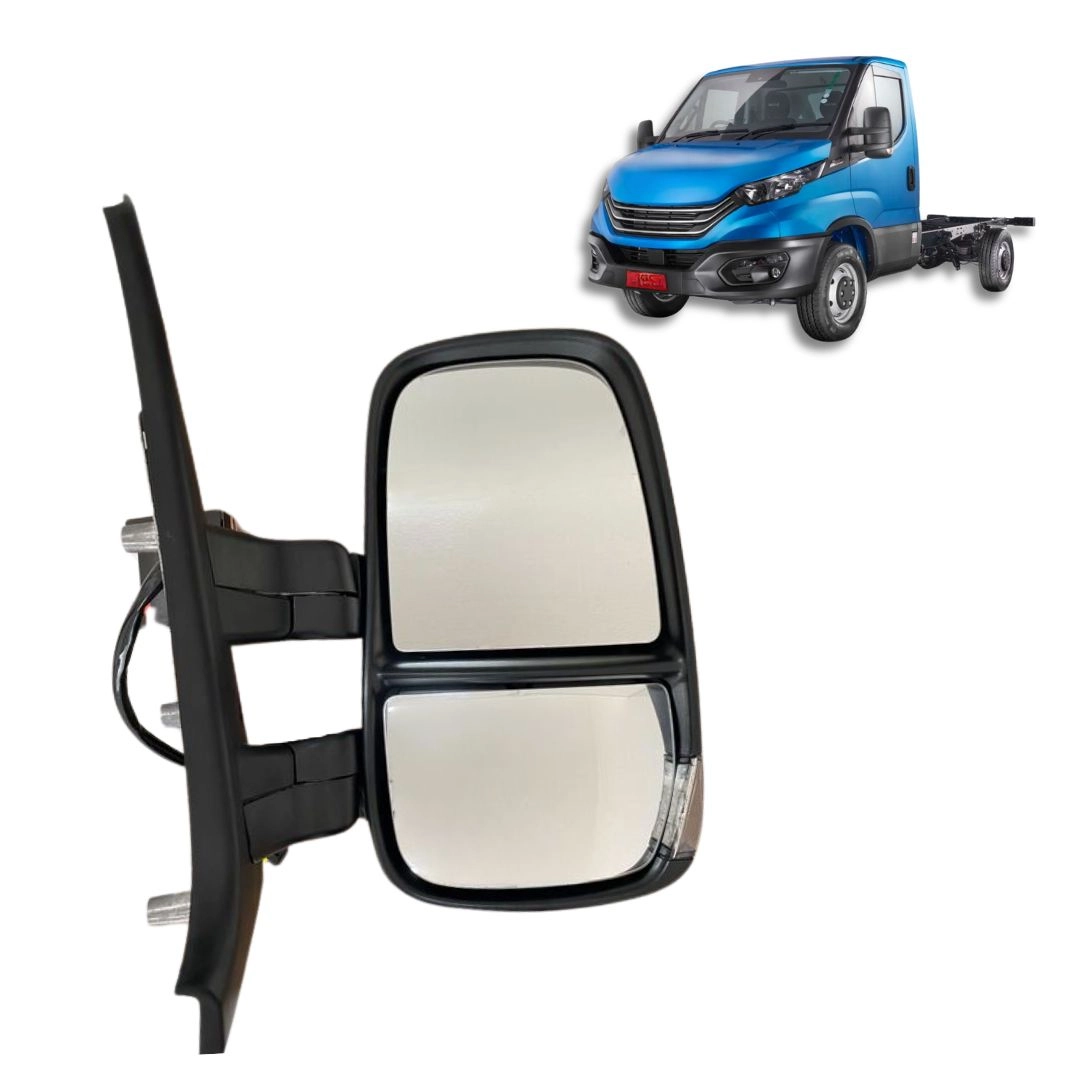 Retrovisor Completo Elétrico Com Desembaçador 24v Para Iveco Daily 08 a 18 Lado Direito 5801367640