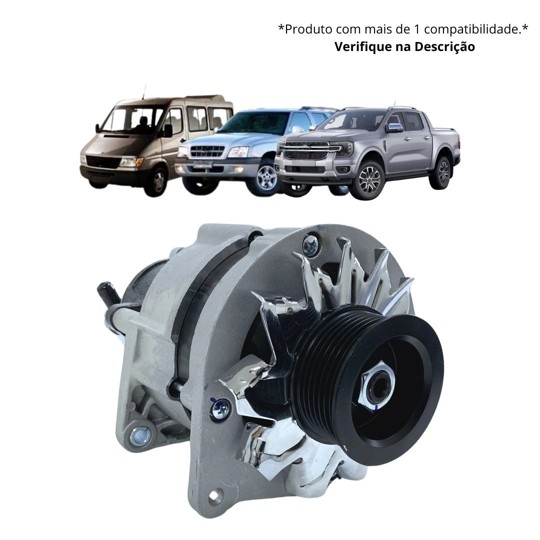 Alternador Para S10 Sprinter 310 312 Ranger Blazer 2.5 2.8 