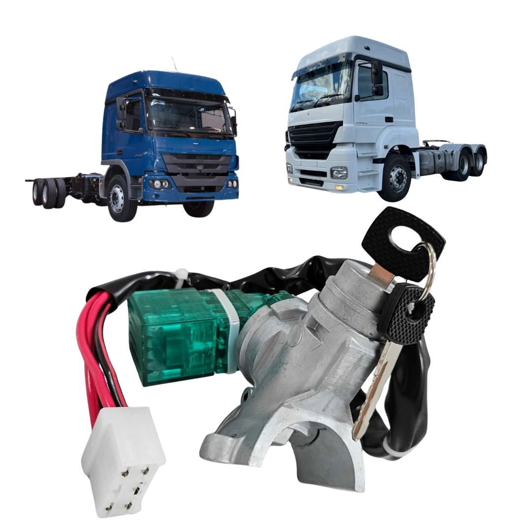 Trava Direção Completa Chaves Para MB Atego Axor 9434600004