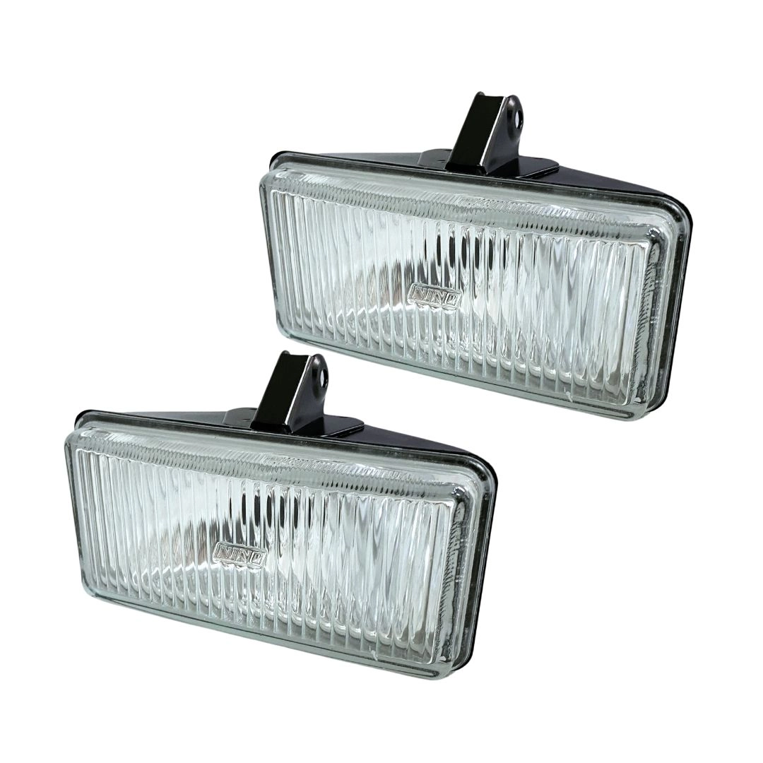 Par Farol Auxiliar Neblina Retangular Universal H3 152x178mm Par Farol Auxiliar Neblina Retangular Universal H3 152x178mm