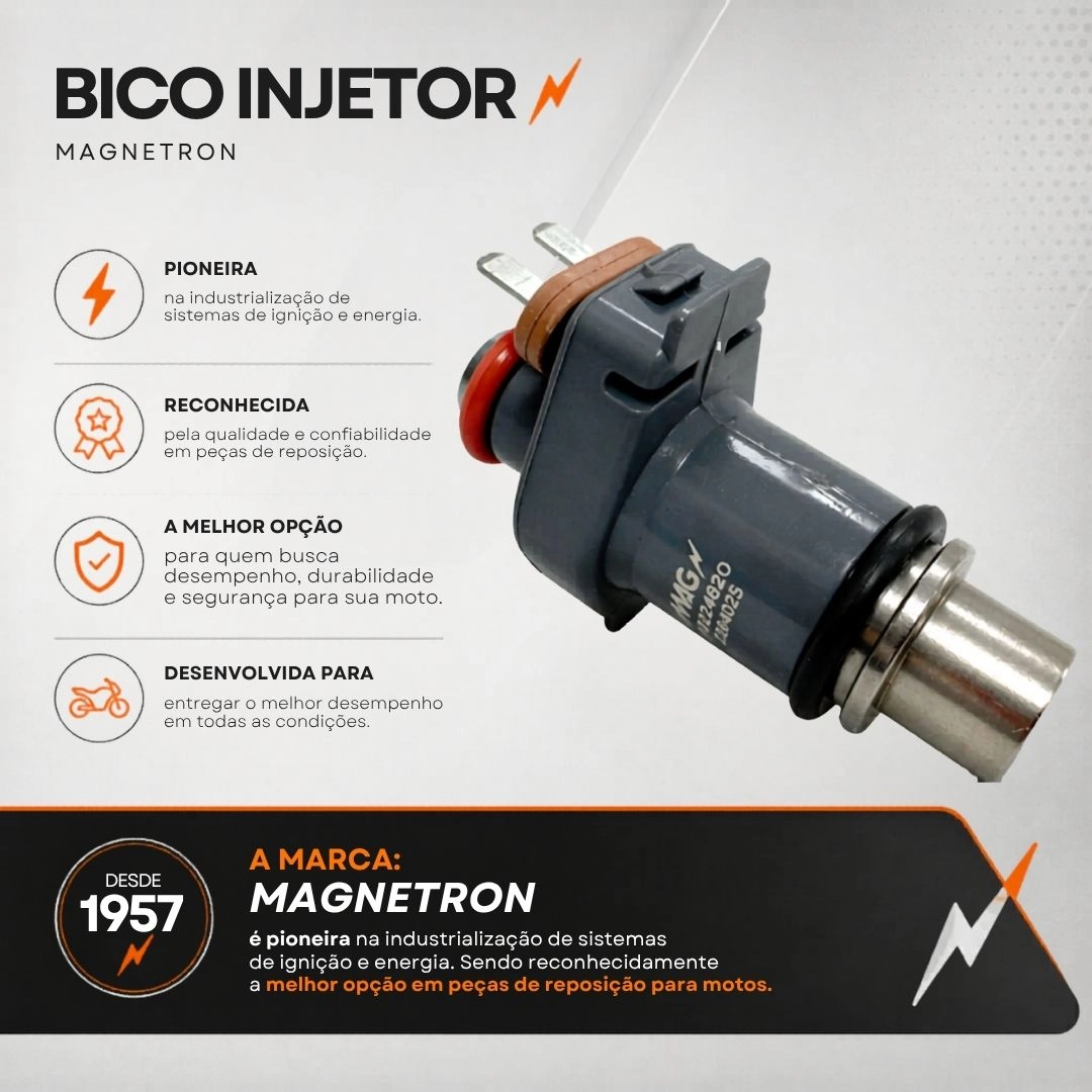 Bico Injetor Injeção Para Yamaha Fazer 250 XTZ Lander 250 Tenere 250 2007 a 2015 90224620 Bico Injetor Injeção Para Yamaha Fazer 250 XTZ Lander 250 Tenere 250 2007 a 2015 90224620