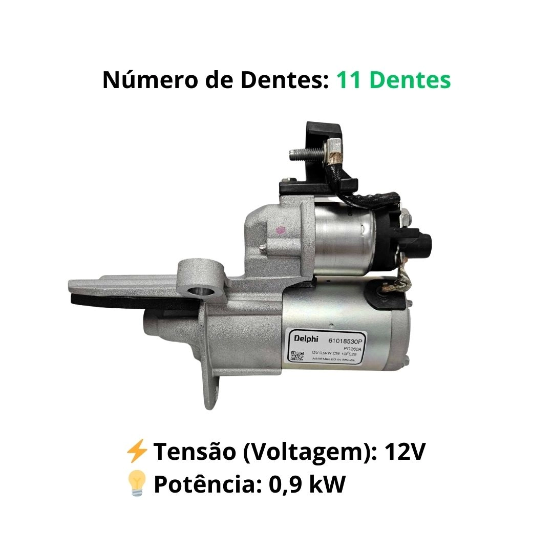 Motor Partida Arranque Para Onix Tracker 1.0 1.2 Turbo Após 2021