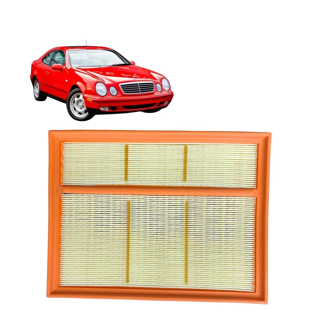 Filtro Ar Motor Para Mercedes CLK320 Coupe 3.2 1997 a 2002