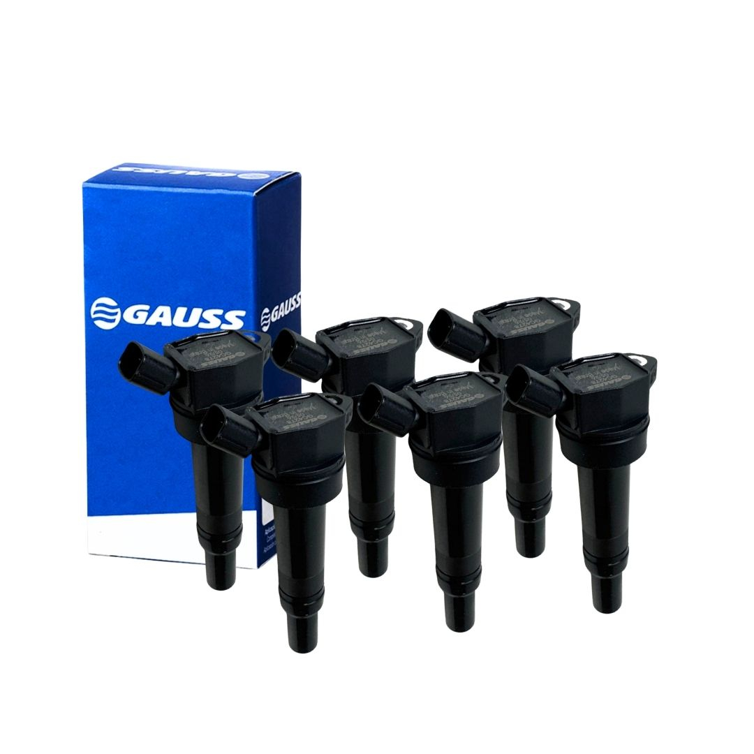 Kit 6 Bobinas de Ignição Tipo Caneta 12V 2 Pinos Para Hyundai Sonata V6 2.5 3.3 Tucson 2.7 V6 Ix35 Creta Elantra Kia Kit 6 Bobinas de Ignição Tipo Caneta 12V 2 Pinos Para Hyundai Sonata V6 2.5 3.3 Tucson 2.7 V6 Ix35 Creta Elantra Kia