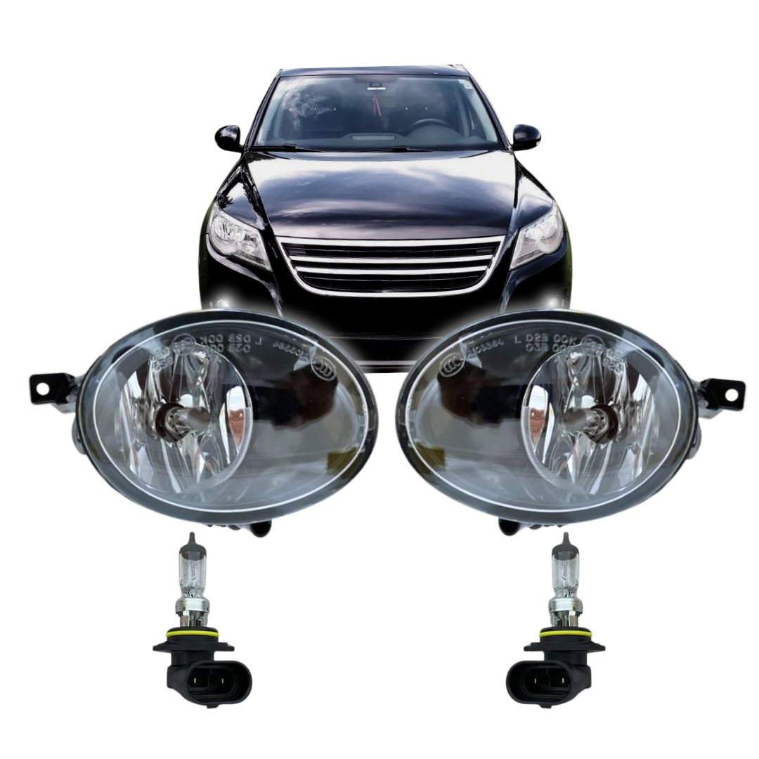 Par Farol Milha Auxiliar Neblina Tiguan Jetta 2010 até 2016