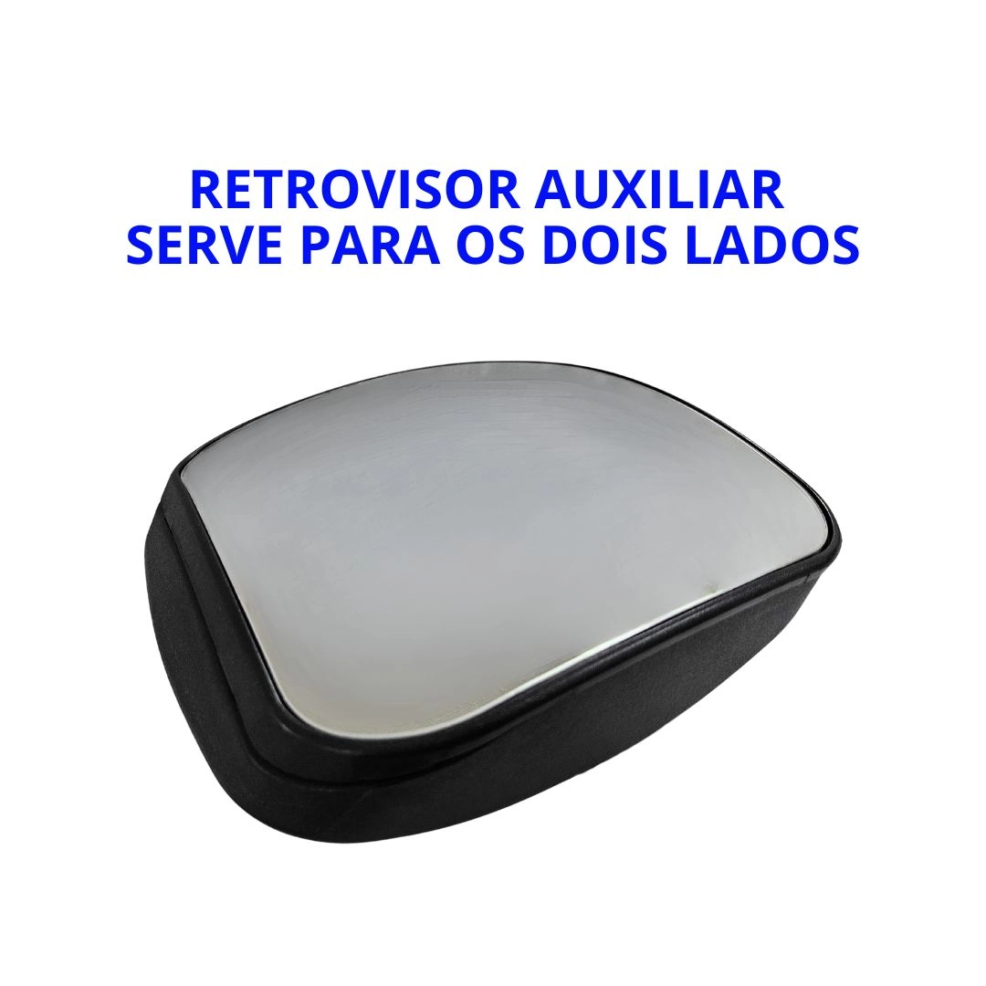 Espelho Auxiliar Do Retrovisor Para Mercedes Atego Axor Fsk