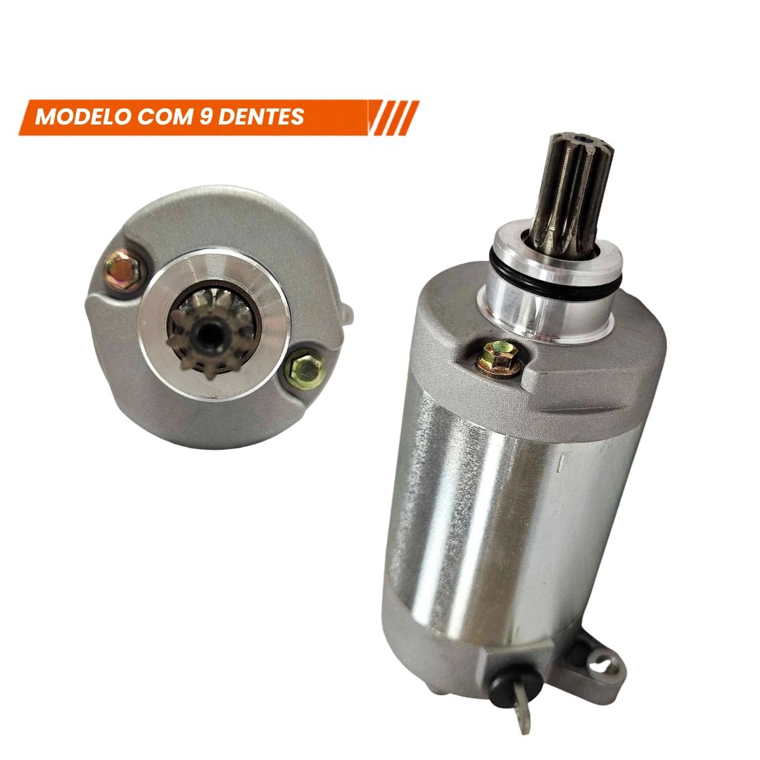Motor de Arranque Partida 9 Dentes 12v Para Yamaha Ybr Factor 125 Xtz 125 Magnetron 5HH-81890-00 Motor de Arranque Partida 9 Dentes 12v Para Yamaha Ybr Factor 125 Xtz 125 Magnetron 5HH-81890-00
