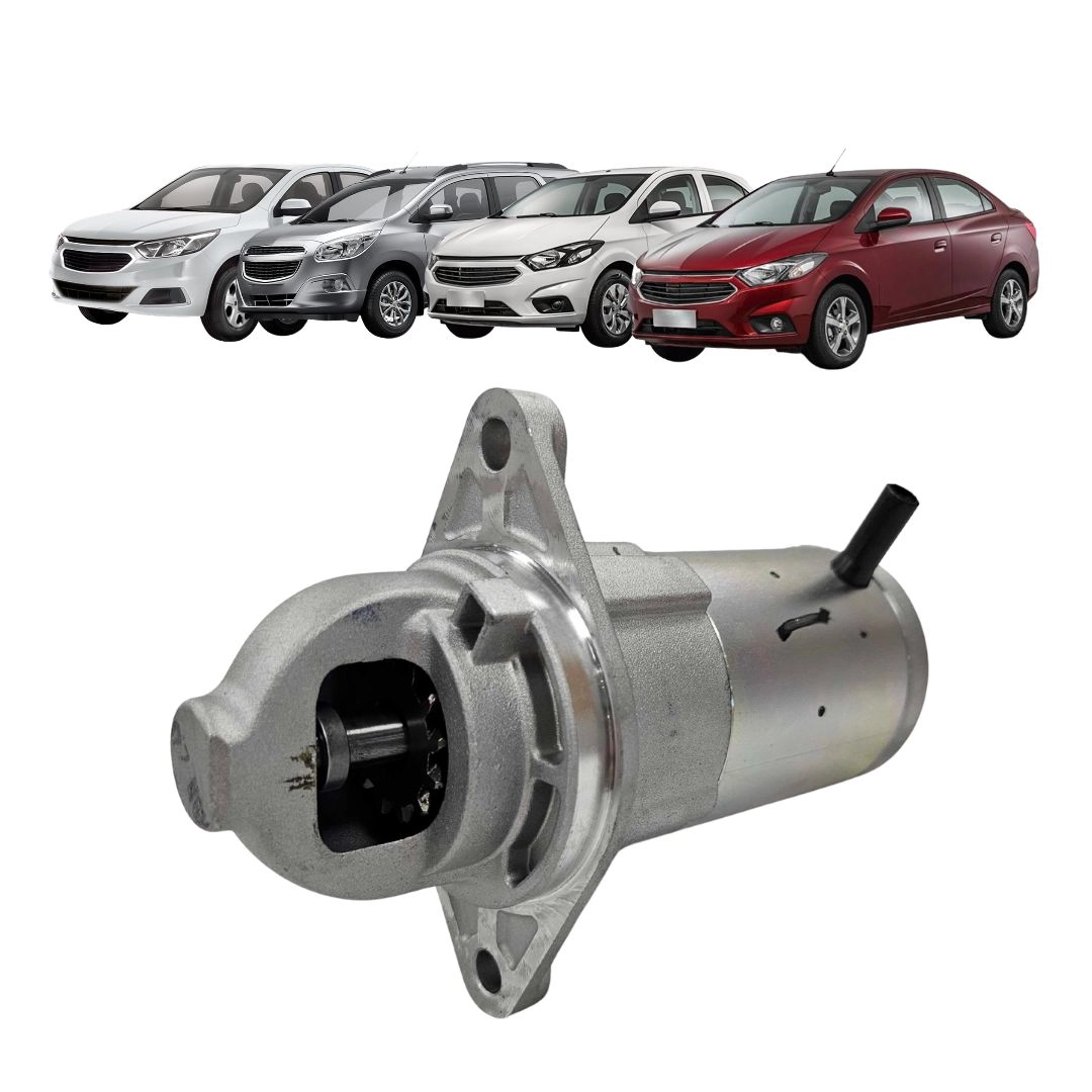 Motor Partida Arranque 13 Dentes 12V Para Gm Cobalt Spin Onix Prisma Delco Remy Delphi 8000584