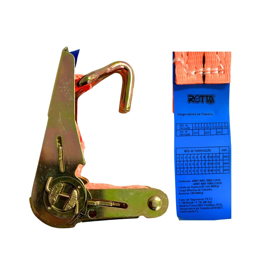 Kit 4 Cinta Catraca Amarração 800kg Carretinha Moto JetSki Kit 4 Cinta Catraca Amarração 800kg Carretinha Moto JetSki