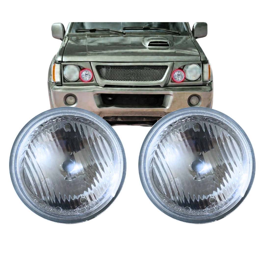Par Farol Luz Alta Para Mit L200 Pajero Sport TR4