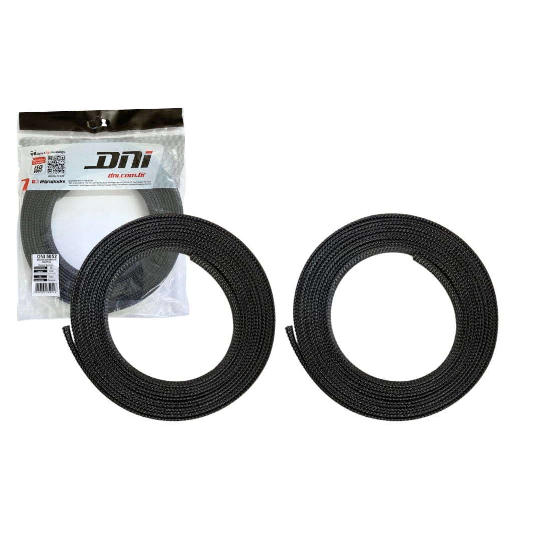 Par Malha Nautica Expansiva 6mm 5 Metros Anti Chama DNI 5052 Par Malha Nautica Expansiva 6mm 5 Metros Anti Chama DNI 5052