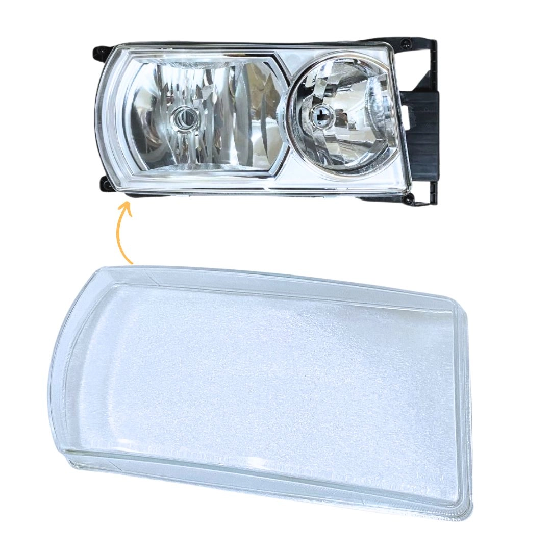 PAR Lente Farol Principal Compatível Scania S5 Série 5 PGR PAR Lente Farol Principal Compatível Scania S5 Série 5 PGR