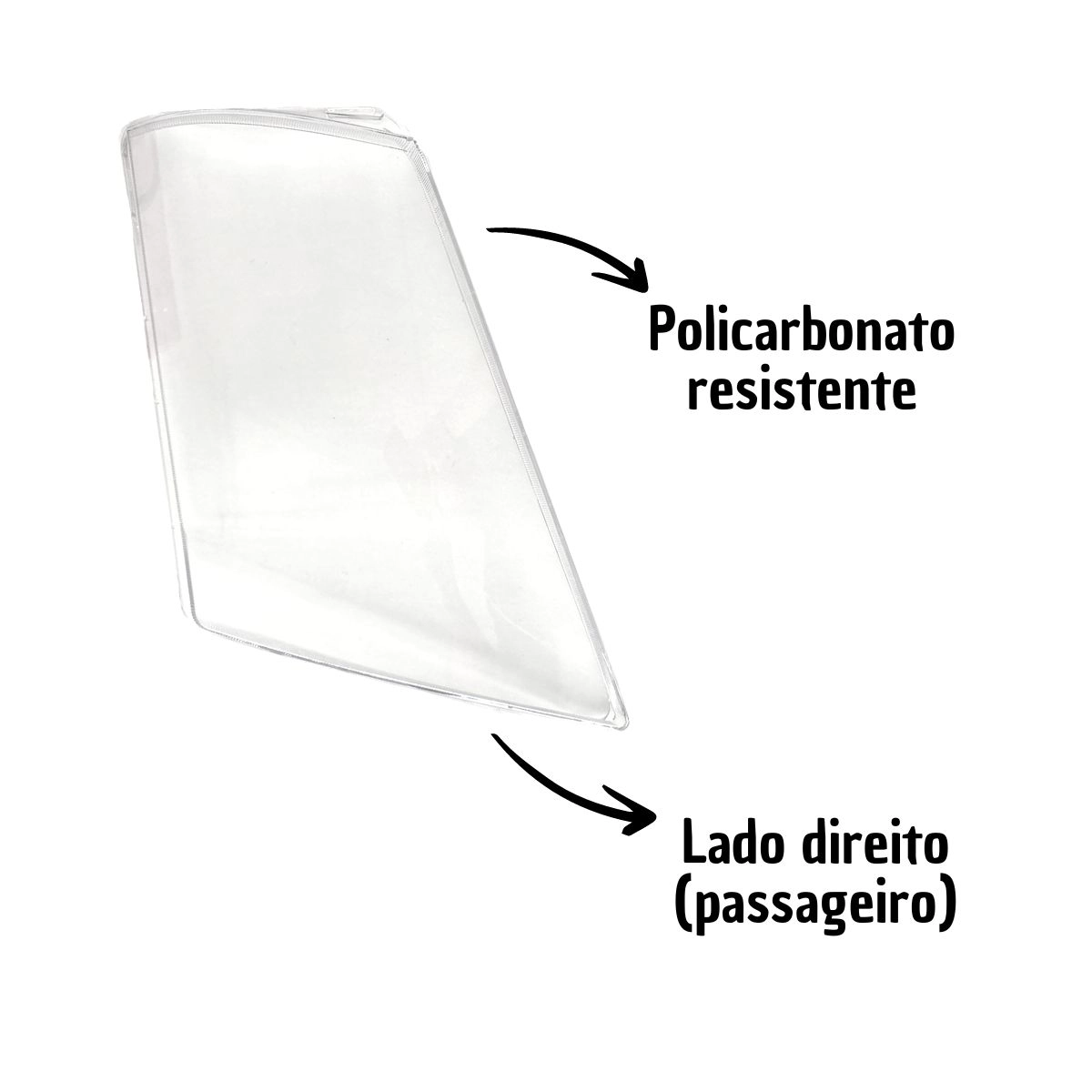 Lente Farol Principal Para Volvo FH13 Lado Direito