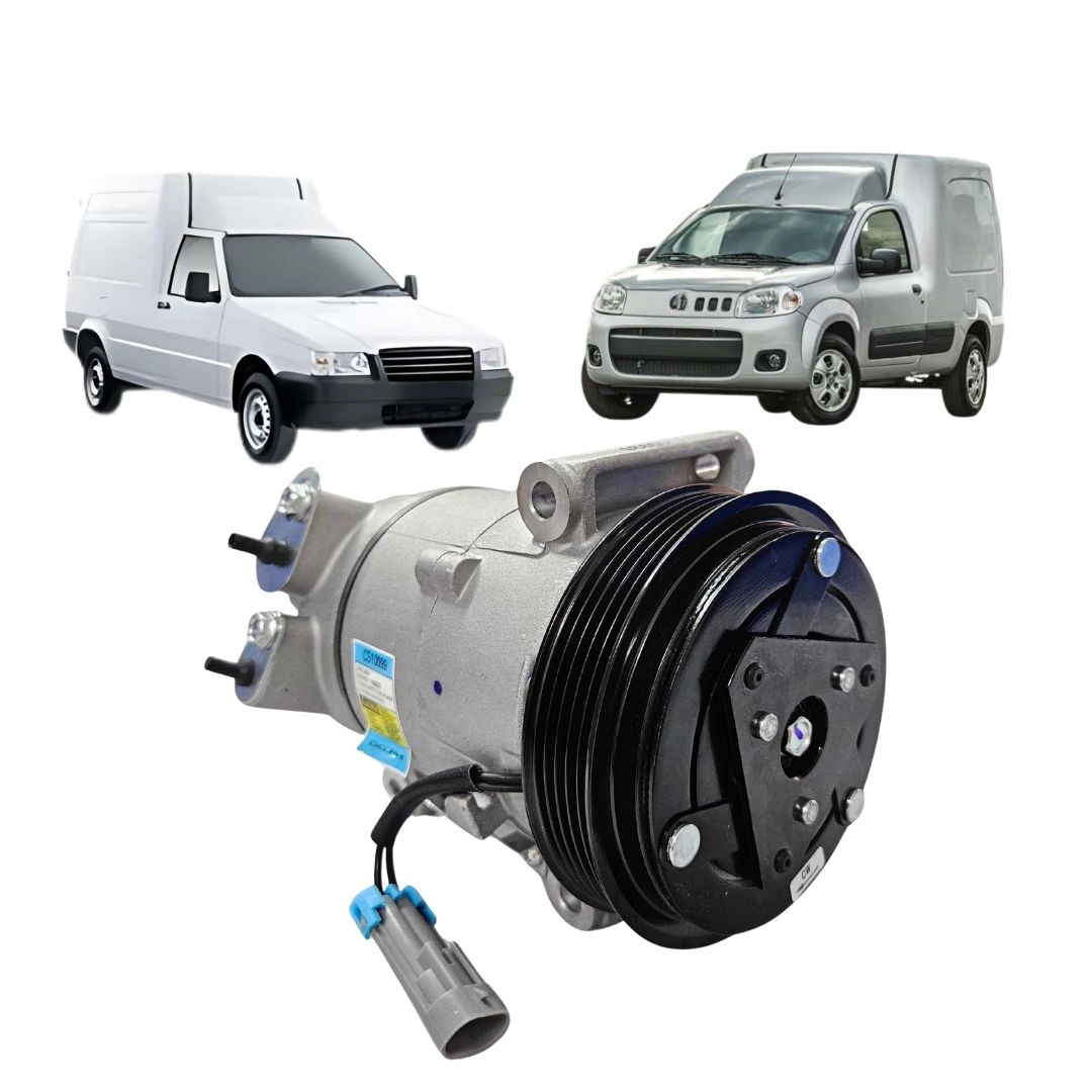 Compressor Ar Condicionado Para Fiorino 1.4 2013 a 2025 5PK