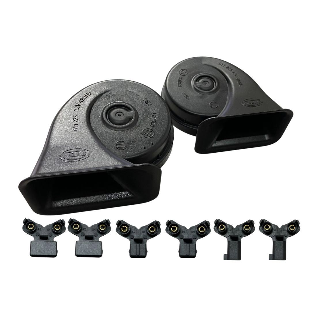 Par Buzina Caracol Hella 3FH011225301 Audi A1 A3 A4 A5 A6 TT Aircross C3 C4 C5 Xsara Brava Bravo Doblò Toro Idea Linea M