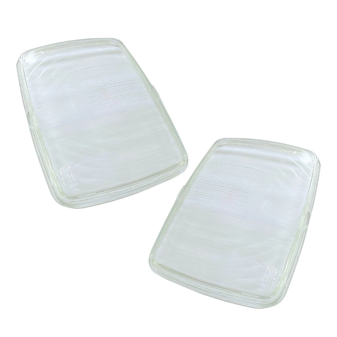 Par Lente Vidro Farol Principal Compatível MB 608 LD/LE