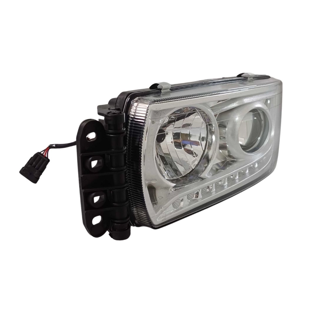 Farol Dianteiro Com DRL em LED 24v Para Iveco Stralis Hi-Way Lado Esquerdo 5801639118 Farol Dianteiro Com DRL em LED 24v Para Iveco Stralis Hi-Way Lado Esquerdo 5801639118