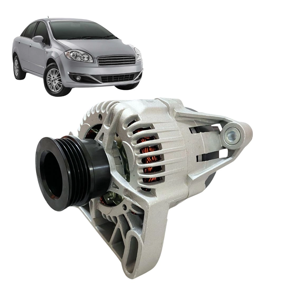 Alternador Para Fiat Linea 1.4 Turbo 2008 a 2012 ZEN 4402 Alternador Para Fiat Linea 1.4 Turbo 2008 a 2012 ZEN 4402
