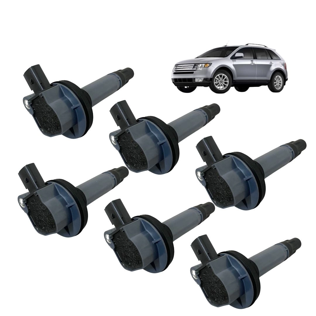 Kit 6 Bobina De Ignição Para Ford Edge 3.5 2008 a 2015 Hella Kit 6 Bobina De Ignição Para Ford Edge 3.5 2008 a 2015 Hella