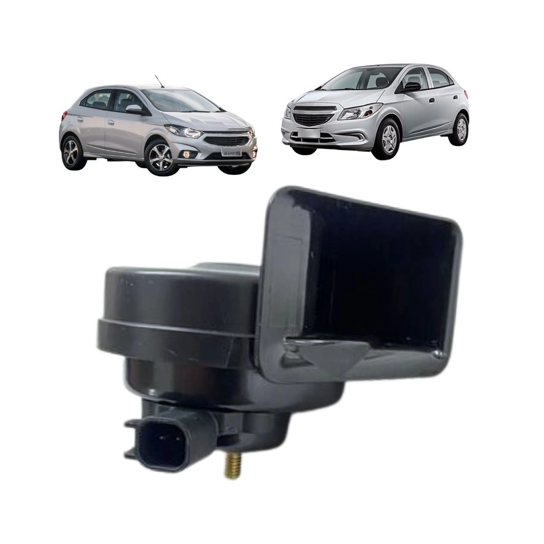 Buzina Caracol Grave 12V Para Chevrolet Onix 2013 a 2019 Buzina Grave Potente Gauss