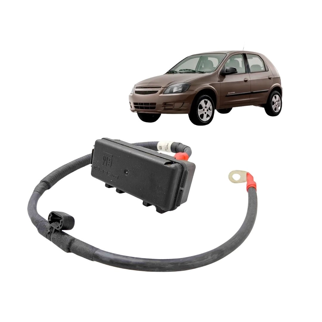 Caixa Fusíveis Para Celta GM Com Cabo de Ligação