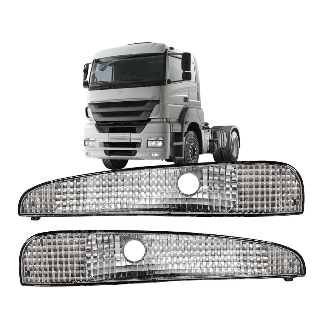 Par Lanterna Pisca Seta Dianteira Para MB Axor 2006 a 2022