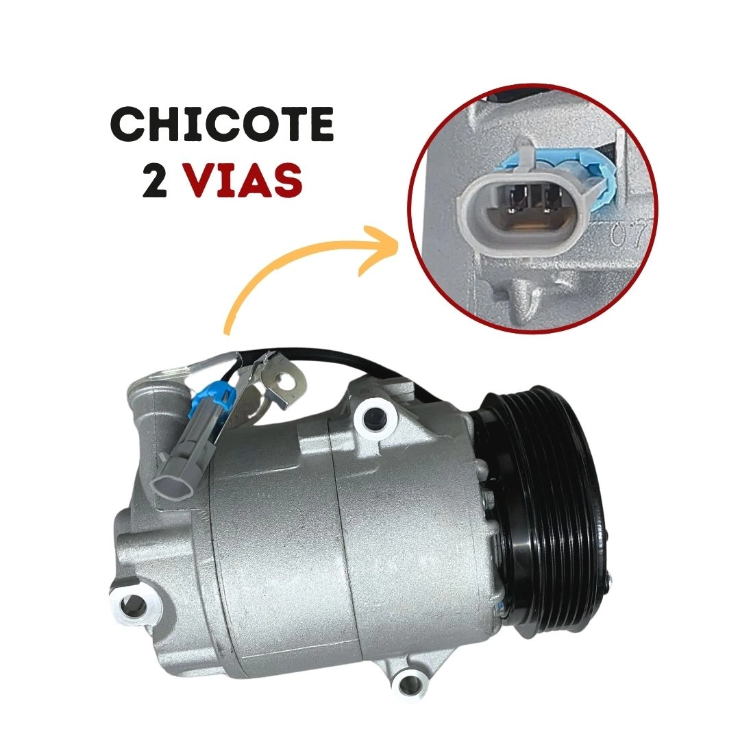 Compressor de Ar Condicionado Para Celta 1.0 2009 a 2016
