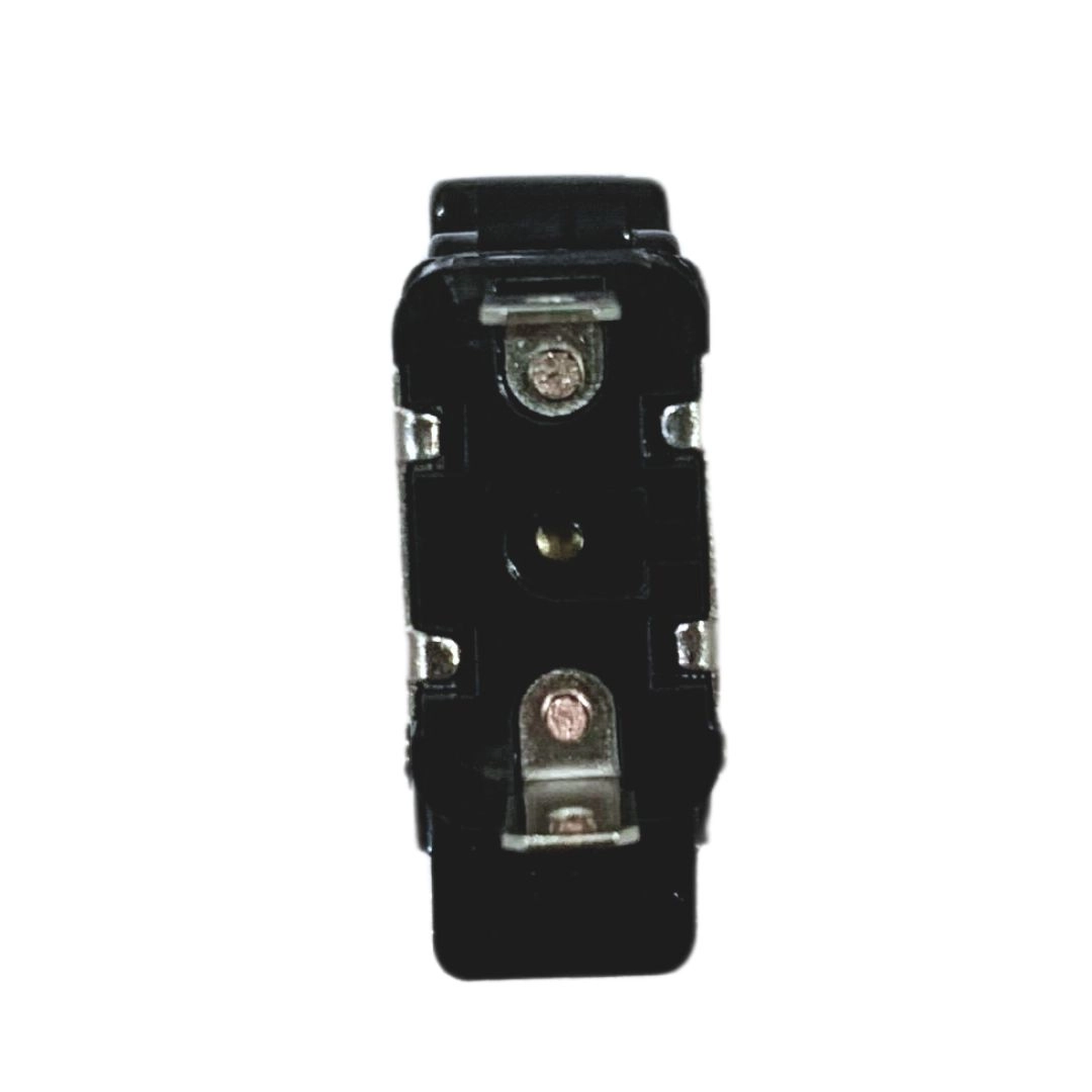 Kit 4 Chave Botão Liga Desliga 2 Posições Preta Tipo Caça