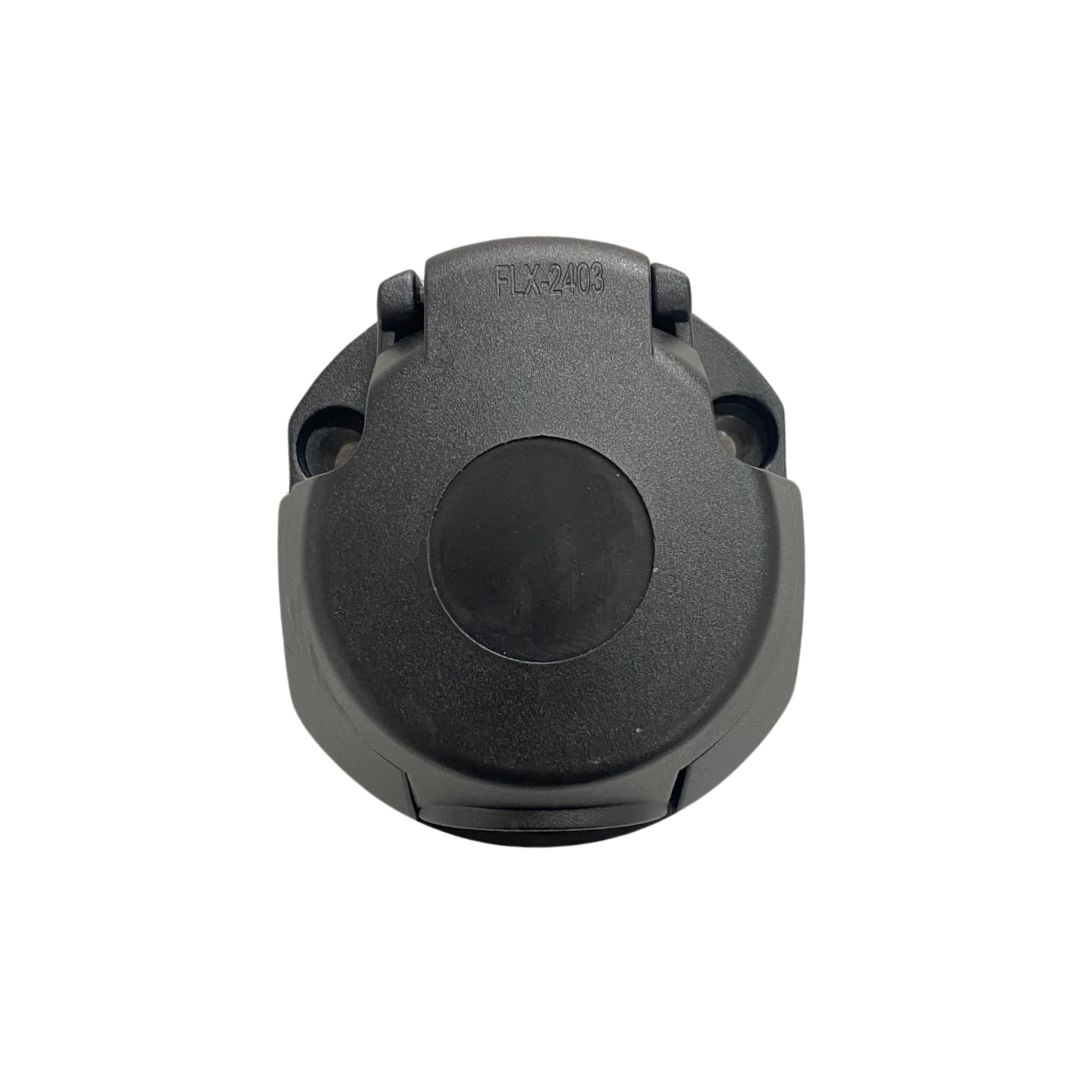 Tomada Elétrica Fêmea 6 Polos 12/24v Para Reboque Carretinha Alta resistência ISO 1724