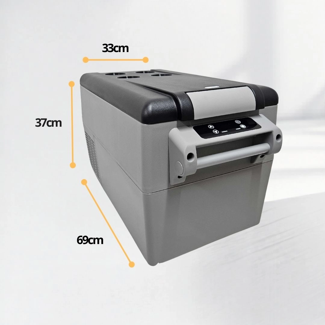 Geladeira 35 Litros 12V/24V 110v/220v Barco Iate Lancha Geladeira Compressor MaxFreeze