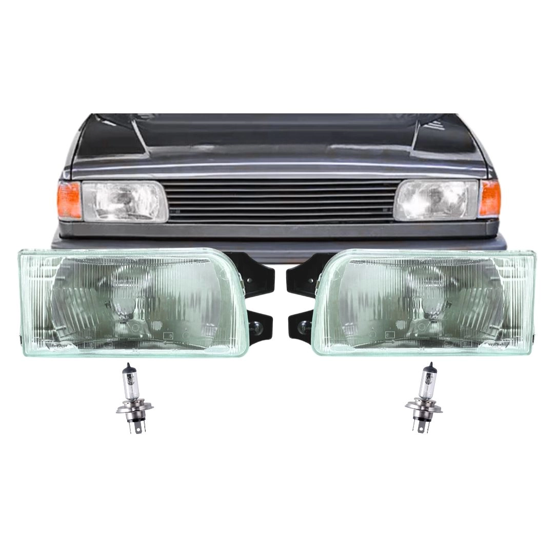 Kit Farol Para VW Quadrado Gol Saveiro Parati Lâmpadas Kit Farol Para VW Quadrado Gol Saveiro Parati Lâmpadas